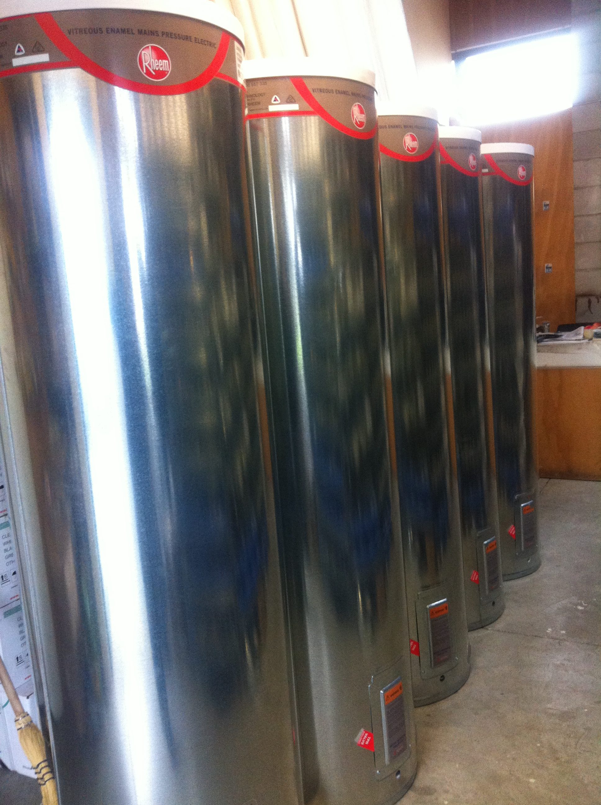 Brand new Rheem 180l mains Pressure model 31218013/15 only (Pick up only) –  Tap Warehouse