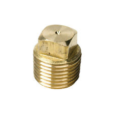 Brass Hex Plug Square 15mm from Reece